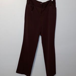Brown Rafaella curvy slacks